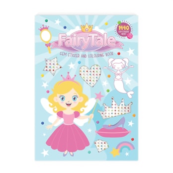 Wholesale Gem Sticker And Colouring Book | Wholesale Direct