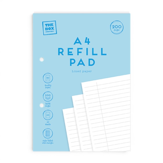 Wholesale A4 Refill Pad - 200 pages - 80gsm | Wholesale Direct