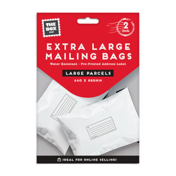 Wholesale Extra Large Mail Bags 640 x 880mm - 2pk | Wholesale Direct Wholesale Extra Large Mail Bags 640 x 880mm - 2pk | Wholesale Direct