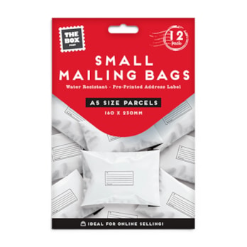 Wholesale Small Mail Bags 160 x 230mm - 12pk | Wholesale Direct
