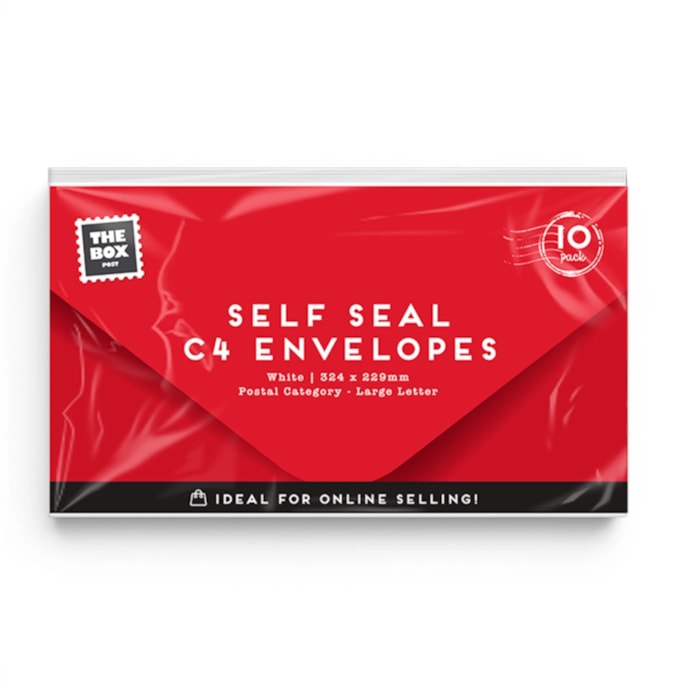 Wholesale C4 Self Seal Envelopes 10pk | Wholesale Direct