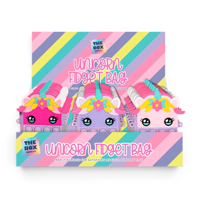 Wholesale Unicorn Fidget Bag CDU | Wholesale Direct Wholesale Unicorn Fidget Bag CDU | Wholesale Direct