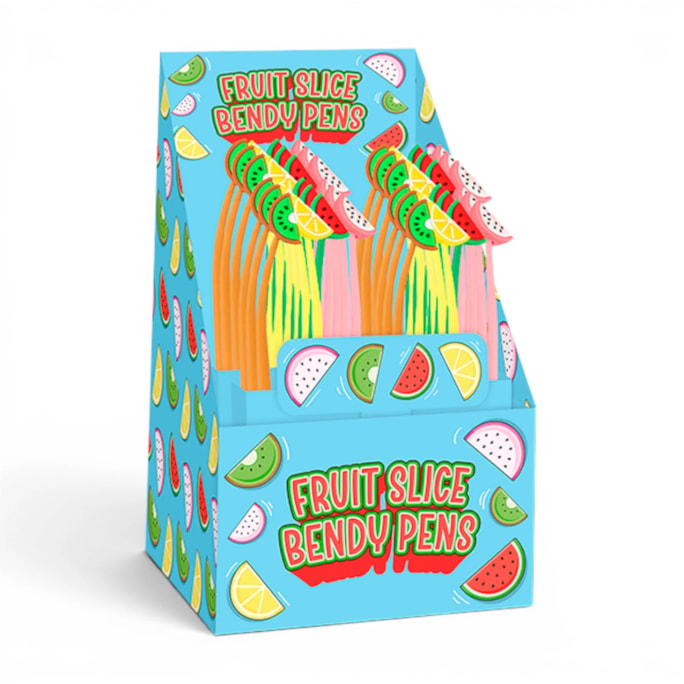 Wholesale Fruit Slice Bendy Pens CDU | Wholesale Direct