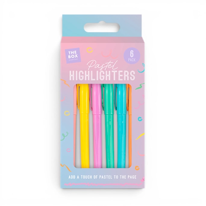 Wholesale Pastel Highlighters 6pk | Wholesale Direct Wholesale Pastel Highlighters 6pk | Wholesale Direct