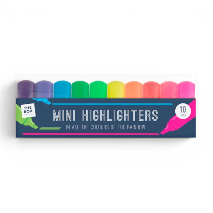 Wholesale Mini Highlighters 10pk | Wholesale Direct