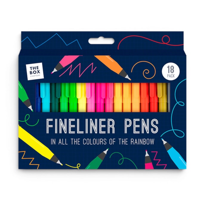 Wholesale Assorted Coloured Fineliners 18pk | Wholesale Direct Wholesale Assorted Coloured Fineliners 18pk | Wholesale Direct