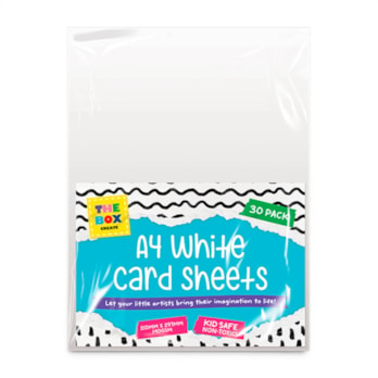 Wholesale A4 White Card Sheets 30pk | Wholesale Direct