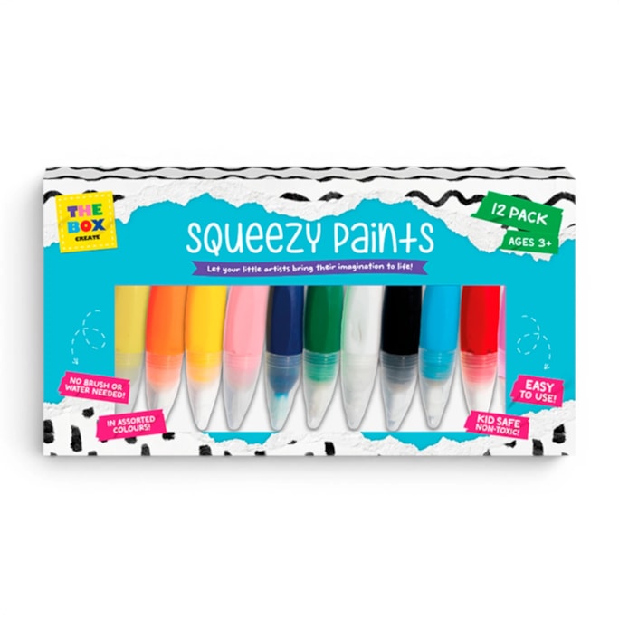Wholesale Squeezy Paints 12Pk CDU | Wholesale Direct