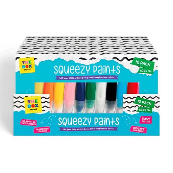 Wholesale Squeezy Paints 12Pk CDU | Wholesale Direct Wholesale Squeezy Paints 12Pk CDU | Wholesale Direct