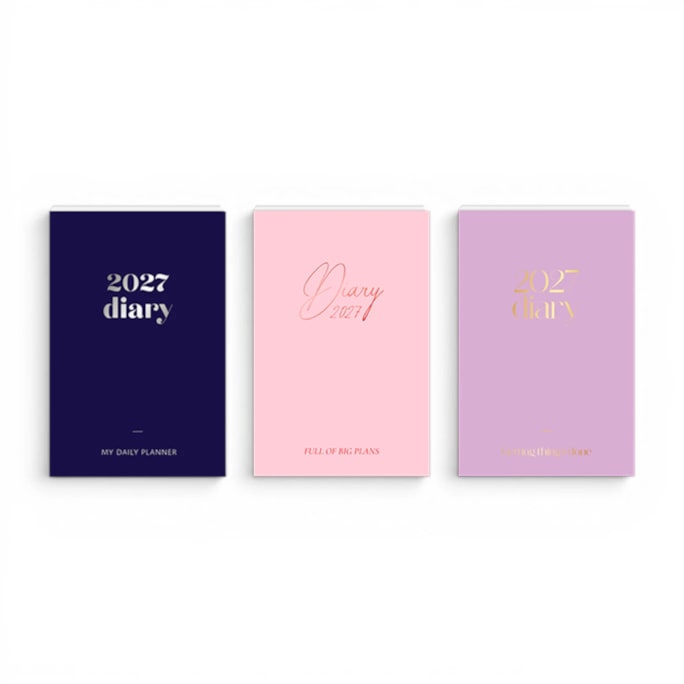 Wholesale 2027 A5 Page A Day Diary CDU | Wholesale Direct