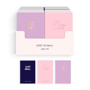 Wholesale 2027 A5 Page A Day Diary CDU | Wholesale Direct
