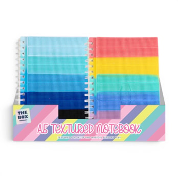 Wholesale A5 Texture Notebook CDU | Wholesale Direct Wholesale A5 Texture Notebook CDU | Wholesale Direct
