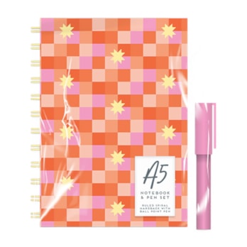 Wholesale A5 Wiro Notebook & Pen Set - Adult | Wholesale Direct