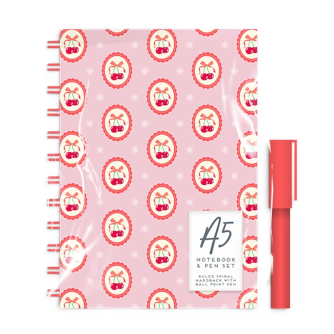 Wholesale A5 Wiro Notebook & Pen Set - Adult | Wholesale Direct