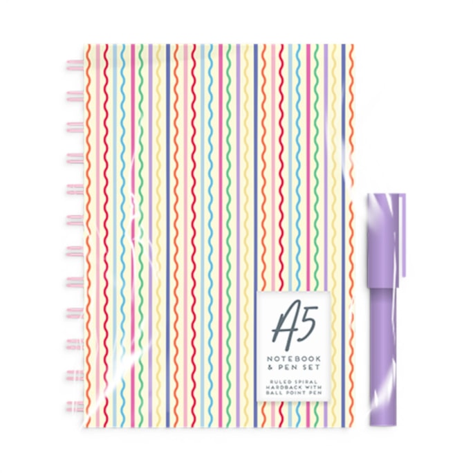 Wholesale A5 Wiro Notebook & Pen Set - Adult | Wholesale Direct
