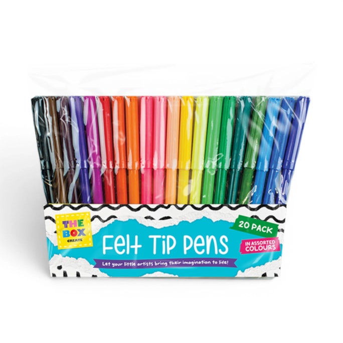 Wholesale Felt Tip Pens 20pk | Wholesale Direct