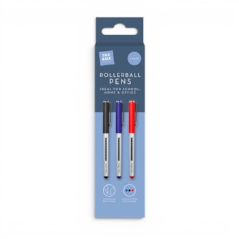 Wholesale Rollerball Pens 3pk | Wholesale Direct