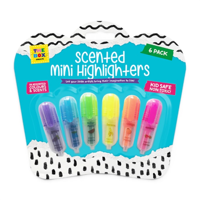 Wholesale Scented Mini Highlighters 6pk | Wholesale Direct