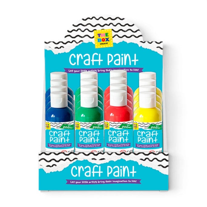 Wholesale Craft Paint 200ml CDU | Wholesale Direct