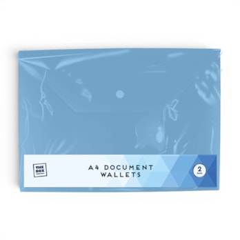 Wholesale A4 Document Wallets - 2 Pack | Wholesale Direct Wholesale A4 Document Wallets - 2 Pack | Wholesale Direct