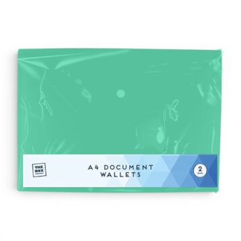 Wholesale A4 Document Wallets - 2 Pack | Wholesale Direct