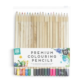 Wholesale Premium Colouring Pencils - 20 Pack | Wholesale Direct