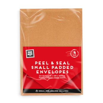 Wholesale Small Padded Envelopes 18cm x 26.5cm - 4 Pack | Wholesale Direct