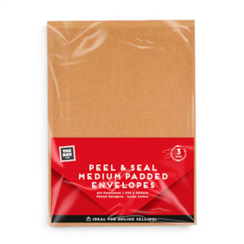 Wholesale Medium Padded Envelopes 24cm x 33.5cm - 3 Pack | Wholesale Direct