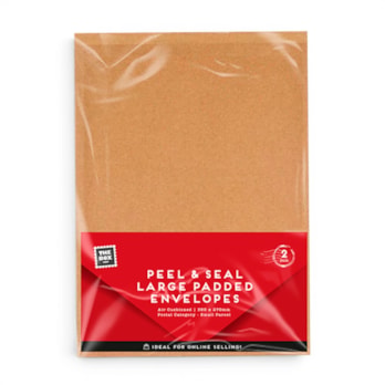 Wholesale Large Padded Envelopes 27cm x 36cm - 2 Pack | Wholesale Direct