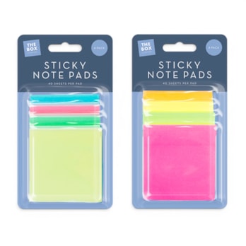 Wholesale Sticky Note Pads 4pk | Wholesale Direct