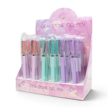 Wholesale Gem Stone Gel Pen CDU | Wholesale Direct