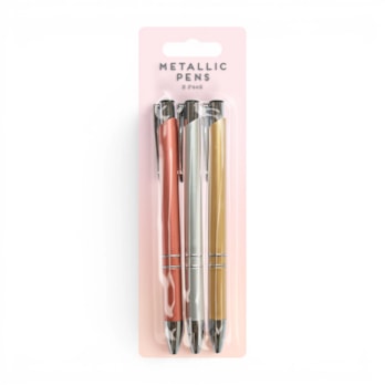 Wholesale Metallic Pens - 3 Pack | Wholesale Direct