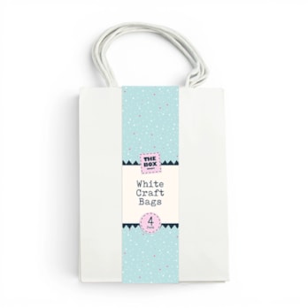 Wholesale White Craft Bags 4pk | Wholesale Direct Wholesale White Craft Bags 4pk | Wholesale Direct