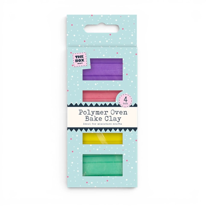 Wholesale Polymer Oven Bake Clay 4pk | Wholesale Direct