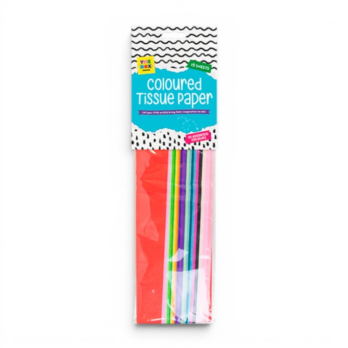 Wholesale Coloured Tissue Paper 15 Sheets | Wholesale Direct
