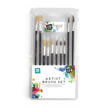 Wholesale Artist Paint Brush Set 10pk | Wholesale Direct Wholesale Artist Paint Brush Set 10pk | Wholesale Direct
