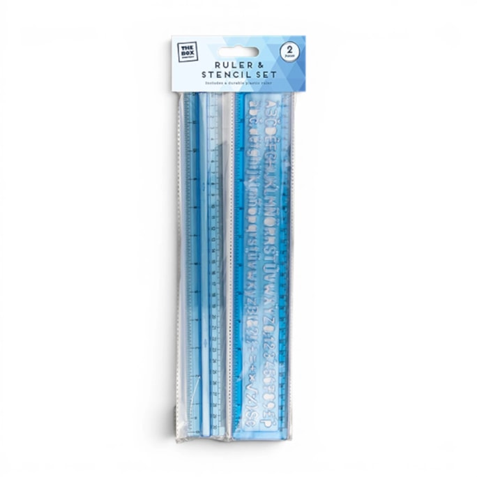 Wholesale Ruler and Stencil Set 2pk | Wholesale Direct