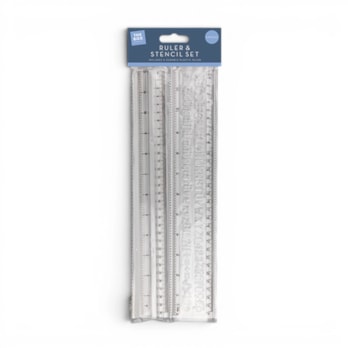 Wholesale Ruler and Stencil Set 2pk | Wholesale Direct