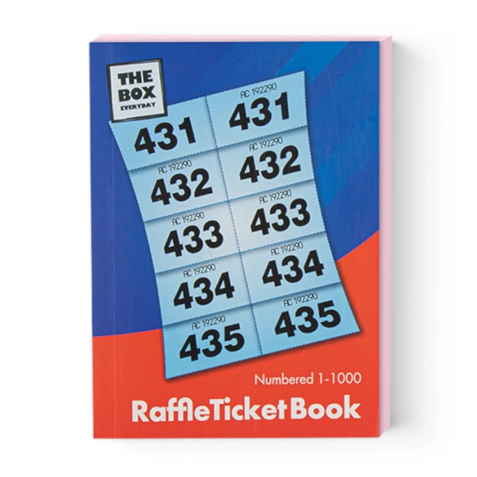 Wholesale Raffle Tickets 1-1000 Book | Wholesale Direct