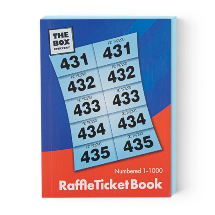 Wholesale Raffle Tickets 1-1000 Book | Wholesale Direct
