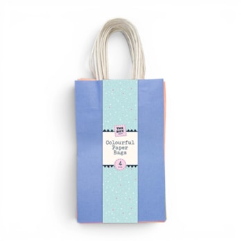 Wholesale Coloured Paper Bags 4pk | Wholesale Direct