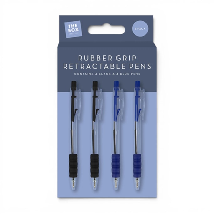 Wholesale Retractable Pens 8pk | Wholesale Direct Wholesale Retractable Pens 8pk | Wholesale Direct