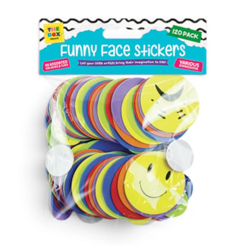 Wholesale Funny Expressions Foam Stickers 120pk | Wholesale Direct