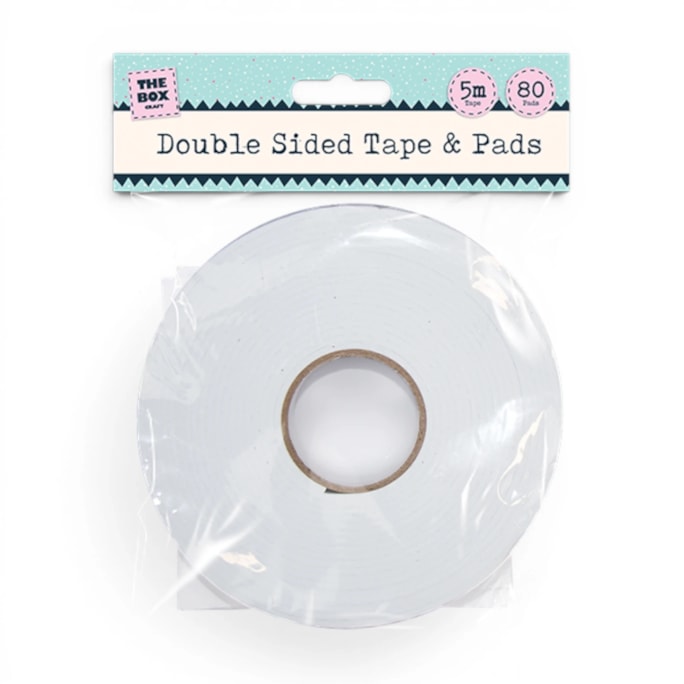 Wholesale Double Sided Tape 5m & 80 Pads | Wholesale Direct