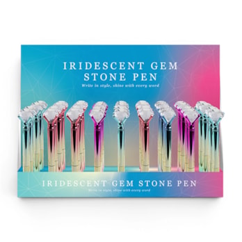 Wholesale Iridescent Gem Stone Pen CDU | Wholesale Direct Wholesale Iridescent Gem Stone Pen CDU | Wholesale Direct