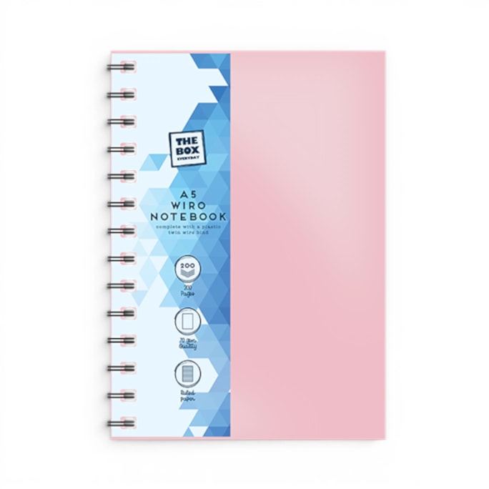 Wholesale A5 Wiro PP Cover Notebook | Wholesale Direct Wholesale A5 Wiro PP Cover Notebook | Wholesale Direct