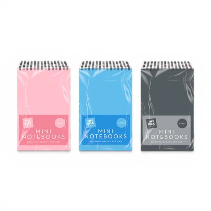 Wholesale Mini Wiro Notebooks 5pk | Wholesale Direct Wholesale Mini Wiro Notebooks 5pk | Wholesale Direct