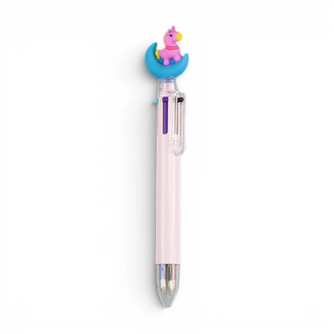 Wholesale Unicorn Novelty 6 Colour Ballpoint Pen CDU | Wholesale Direct