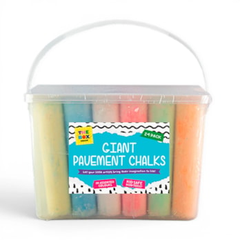 Wholesale Giant Pavement Chalks 24 Pack | Wholesale Direct