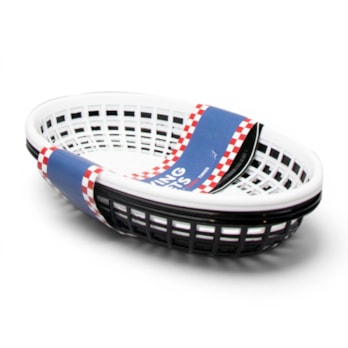 Wholesale BBQ Serving Baskets 4 Pack in CDU | Wholesale Direct